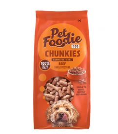 Pet Foodie Chunkies Beef Single Protein Barf Food For Dogs
